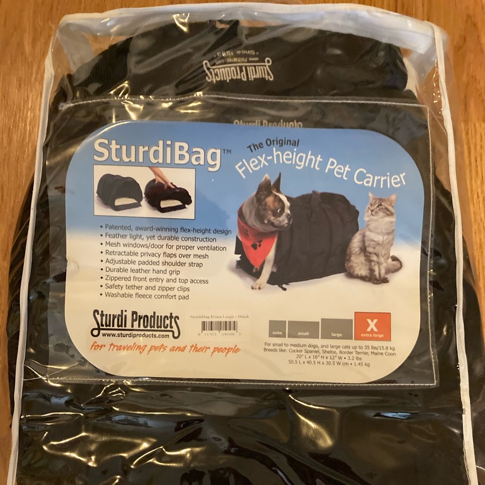 XL SturdiBag Pet Carrier